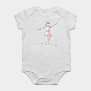 Ballet Dancer Baby Bodysuit